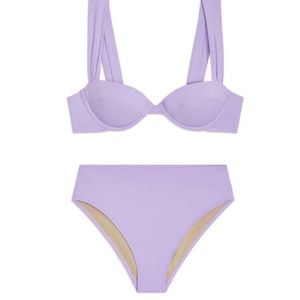 WEWOREWHAT ✨ LAVENDER BIKINI SET NWT